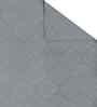 Grey Ethnic 300 TC Cotton Blend King Size Embossed Double Bedsheet with 2 Pillow Covers