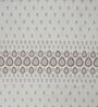 Grey Ethnic Print 180 TC Cotton King Bedhseet 2 pillow covers