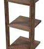 Studio15 Grey Fabric Shade Shelf Floor Lamp With Wood Base