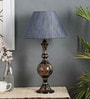 Grey Fabric Table Lamp