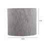 Ashley Metal Flush Mount Wall Light (Grey)