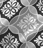 Grey Patterned 144 TC Cotton (Set of 4) Double Bed Bedding Sets