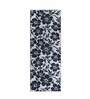 Grey Floral Polyester AntiSkid Bathmat