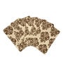 Dexter (18x13) Beige Polyester (Set of 7) Table Linen Set