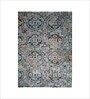 Grey Floral Wool 5 ft x 7 ft Hand Tufted Carpet