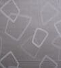 Grey Geometric 400 TC Cotton Superking Size Fitted Bedsheet With 2 Pillow Covers