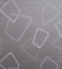 Grey Geometric 400 TC Cotton Superking Size Flat Bedsheet With 2 Pillow Covers