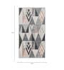 Grey Geometric 4X6 Machine Made Carpet Grey Geometric 4X6 Machine Made Carpet
