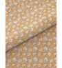 Yellow Floral 600 TC Cotton Double King Sized Bedsheet With 2 Pillow Covers