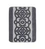 Grey Traditional Microfibre 19x27 Inches AntiSkid (Set of 2) Bath Mats