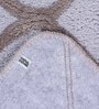 Grey Abstract Microfibre 20x14 Inches AntiSkid Bath Mats (Set of 2)