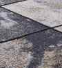 Grey Geometric Polypropylene 5x8 Feet Machine Made Carpet