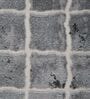 Grey Geometric PP Heatset & Shrink Polyester 6 x 9 Feet  Machine -Made Carpet