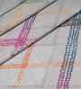 Grey Geometric Print 200 TC Cotton King Size Bed Sheet with 2 Pillow Covers Eclectic Geo Collection