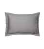 Grey Geometric Print 200 TC Cotton Polyester 2 Pillow Sham Set