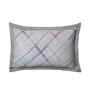 Grey Geometric Print 200 TC Cotton Polyester 2 Pillow Sham Set