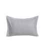 Grey Geometric Print 300 TC Cotton 2 Pillow Cover Set