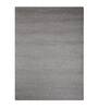 Grey Geometric Wool 4ft x 6ft Hand Knotted Carpet