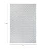 Grey Geometric Wool 6 X 9 ft Flat Weave Dhurrie