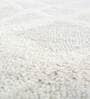 Grey Abstract Wool 8 ft x 10 ft Hand Tufted Carpet