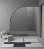 Grey Geometric Wool 9 ft x 12 ft Hand knotted Carpet