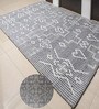 Grey Geometrical Pet Hand Woven Carpet