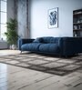 Grey Geometrical Polyester 4 ft X 6 ft Machine Made Carpet