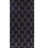 Grey Geometrical Polyester 5 ft X 8 ft Flat Weaves