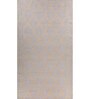 Grey Geometrical Wool 5'3 ft X 7'7 ft Flat Weaves