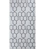 Grey Geometrical Wool 5 ft X 8 ft Flat Weaves
