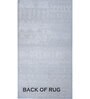Grey Geometrical Wool 5 ft X 8 ft Flat Weaves