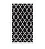 Grey Geometrical Wool 5 ft X 8 ft Flat Weaves