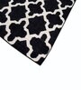 Grey Geometrical Wool 5 ft X 8 ft Flat Weaves