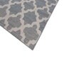 Grey Geometrical Wool 5 ft X 8 ft Flat Weaves