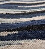 Grey Geometrical Wool 5 ft X 8 ft Flat Weaves