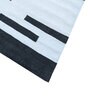 Grey Geometrical Wool 5 ft X 8 ft Flat Weaves