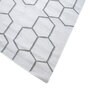 Grey Geometrical Wool 5 ft X 8 ft Flat Weaves
