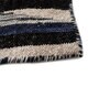 Grey Geometrical Wool 5 ft X 8 ft Flat Weaves