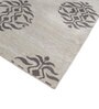 Grey Geometrical Wool 5 ft X 8 ft Flat Weaves