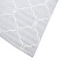 Grey Geometrical Wool 5 ft X 8 ft Flat Weaves