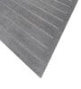 Grey Geometrical Wool 6 ft X 9 ft Hand Woven Carpet