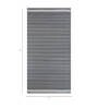 Grey Geometrical Wool 6 ft X 9 ft Flat Weaves