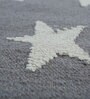 Grey Geometrical Wool 6 ft X 9 ft Rectangle Flat Weaves