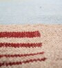 Grey Geometrical Wool 6 ft X 9 ft Flat Weaves