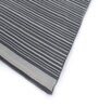 Grey Geometrical Wool 6 ft X 9 ft Flat Weaves