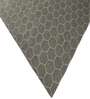 Grey Geometrical Wool 8X5 Feet Hand Woven Carpet
