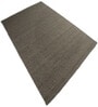 Grey Geometrical Wool 8X5 Feet Hand Woven Carpet