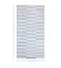 Grey Geometrical Wool and Viscose 5 ft X 8 ft Flat Weaves