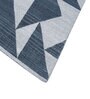 Grey Geometrical Wool and Viscose 5 ft X 8 ft Flat Weaves