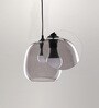 Jasper Grey Glass Hanging Light